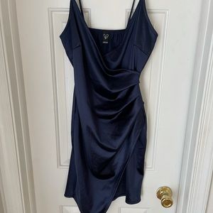 Windsor dark blue bodycon dress
